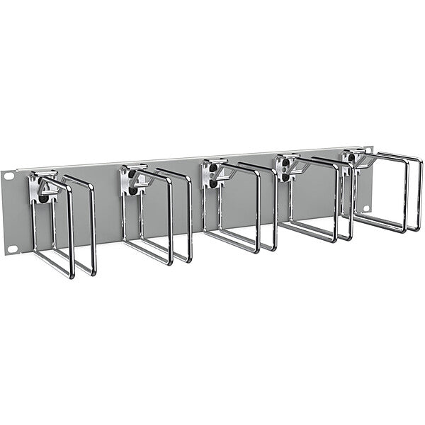 ENOC Querrangierpanel 2 HE, gr/chrom CPM 02-RAL 7035
